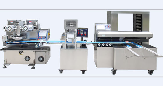 ซื้อ Encrusting Bread Making Machine, อุตสาหกรรมทำขนมปังอุปกรณ์ควบคุมคอมพิวเตอร์ online manufacture