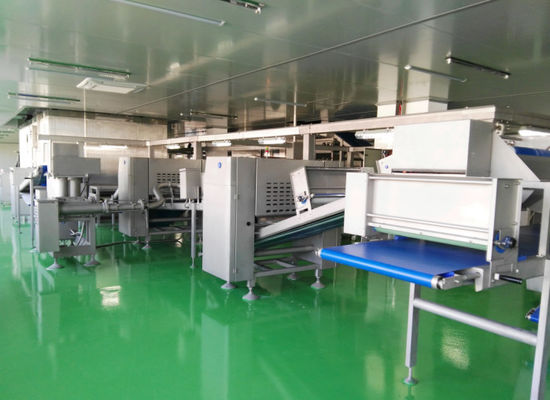 ซื้อ -40 ℃ออโต้แช่แข็งอุโมงค์ Pastry Dough เครื่องเคลือบบัตรสำหรับโรลแคร์นและม้วน sasuage การผลิตออนไลน์