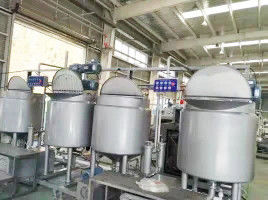 ซื้อ ระบบเติมอากาศชิฟฟ่อนเค้กพร้อม CIP Clean System เครื่องทำแป้งเค้กสำหรับเค้กวันเกิด การผลิตออนไลน์